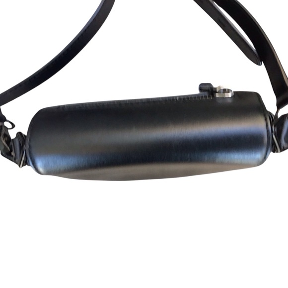 Rebecca Minkoff Black Leather Aster Saddle Bag - Picture 8 of 16